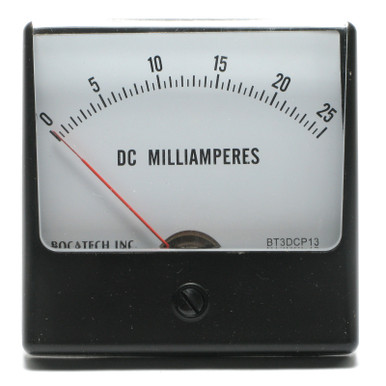 0 - 25 mA DC Panaview Analog Panel Meter, 3 Inch