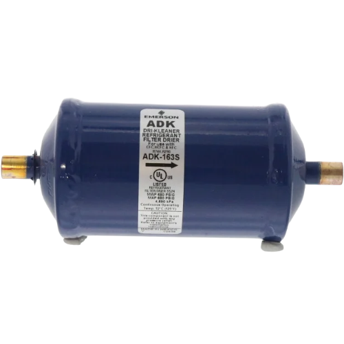 Copeland ADK163S Liquid Line Filter Drier, 3/8″ Sweat, 16 Cu In, 40 Micron, 680 PSI – 060795
