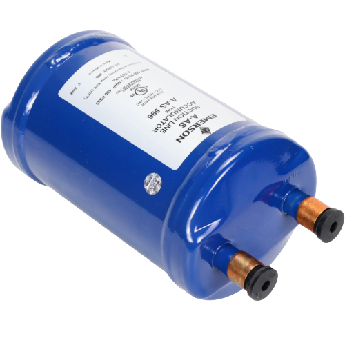 Copeland 060824 3/4″ Sweat Suction Accumulator, 300 PSI, 5″ Dia x 9″ H (A-AS596)