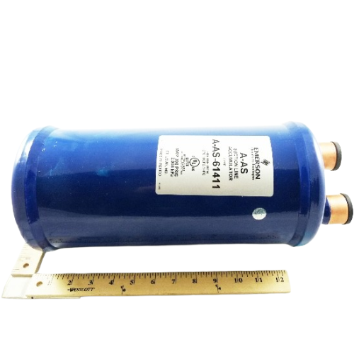 Copeland 060827 Suction Accumulator, 1-3/8″ Sweat, 300 PSI, 6″ x 14″ (A-AS61411)