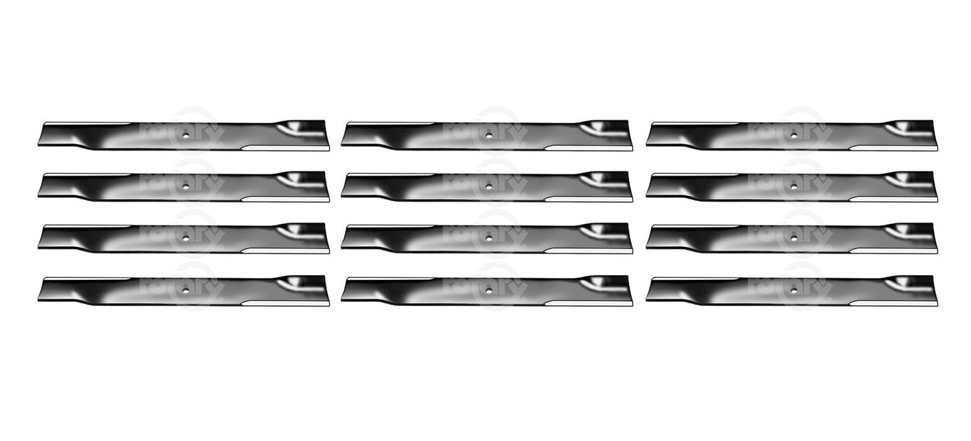 12 Pack High-Lift Mower Blades Fits Exmark 1-303527 103-1578-S 1031578