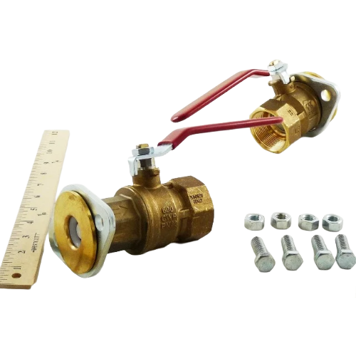 Bell & Gossett 101245LF 1-1/2″ NPT Check-Trol Lead Free Bronze Flange Set CTF 1 1/2