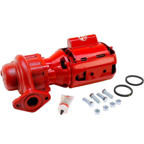 Bell & Gossett 102210 1/6 HP 115V Cast Iron Three-Piece Oil Lubricated Circulator Pump HV NFI