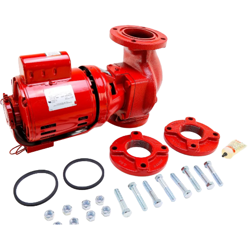 Bell & Gossett 102218 1/4 HP 115V Cast Iron Three-Piece Circulator Pump, Model 2-1/2