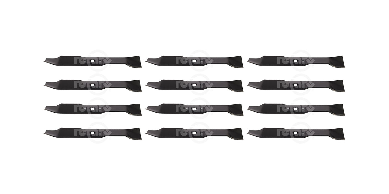 12 Pack Lawn Mower Blades Fits Cub Cadet 742-04125 742-4125 942-04125