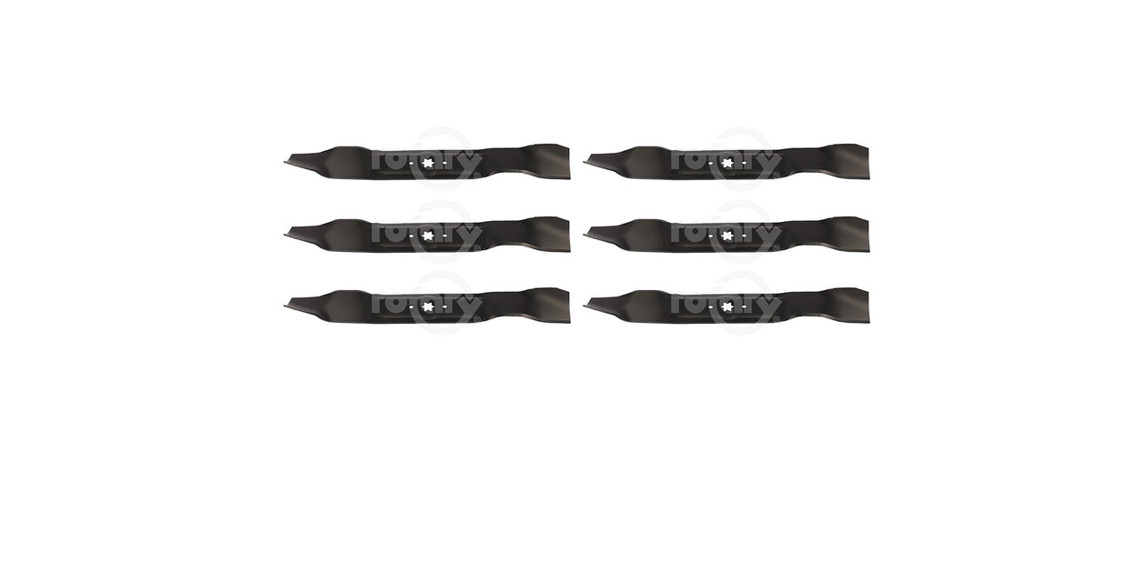 6 Pack Lawn Mower Blades Fits Cub Cadet 742-04126 742-0616A 942-04126 942-0616A