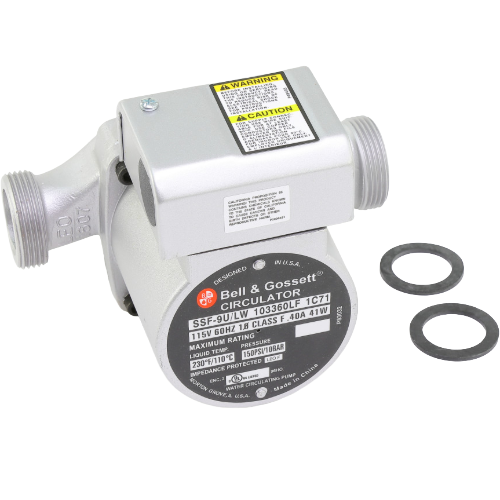 Bell & Gossett 103360LF SSF-9U/LW Stainless Steel Wet Rotor Circulator, 115V