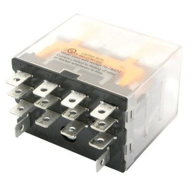 110 Volt DC Relay 4PDT 15 Amp