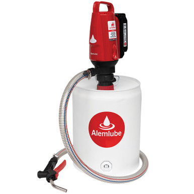 Alemlube Battery Operated Oil Drum Pump Kit 20L - 11028