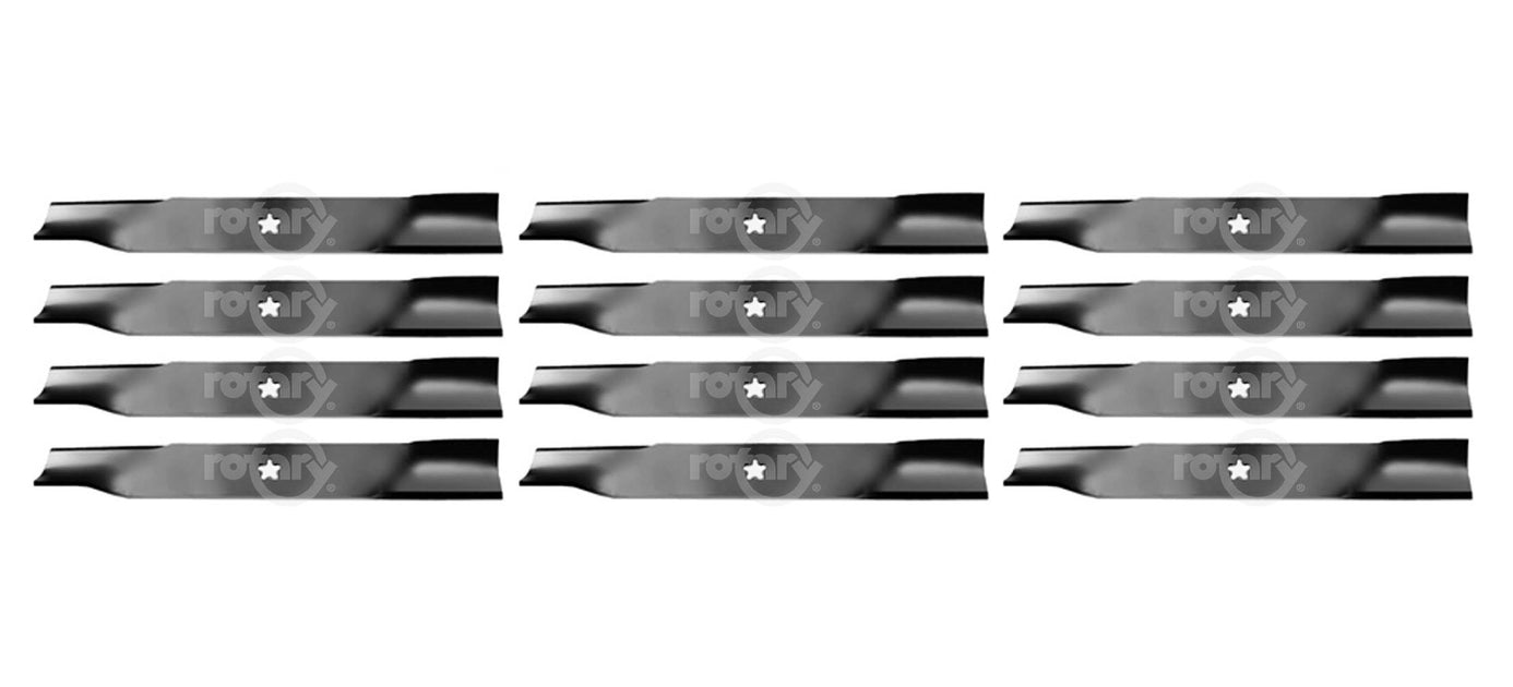 12 Pack Lawn Mower Blades Fits Husqvarna 539113425