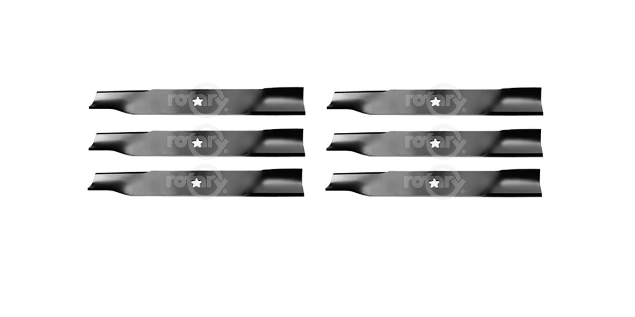 6 Pack Lawn Mower Blades Fits Husqvarna 539112079