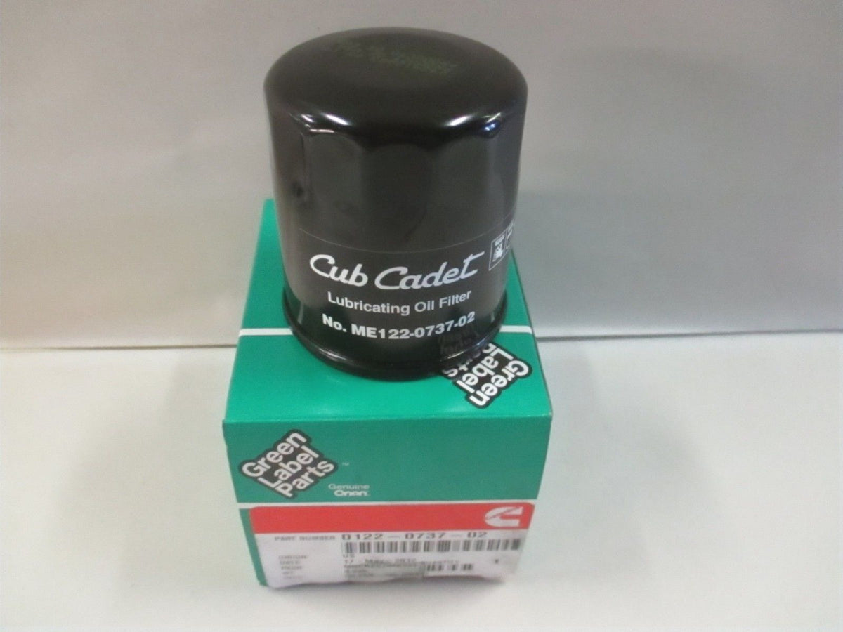 Genuine Onan 122-0737-02 Oil Filter Fits Cub Cadet 2140 2145 2146 ME122-0737-02