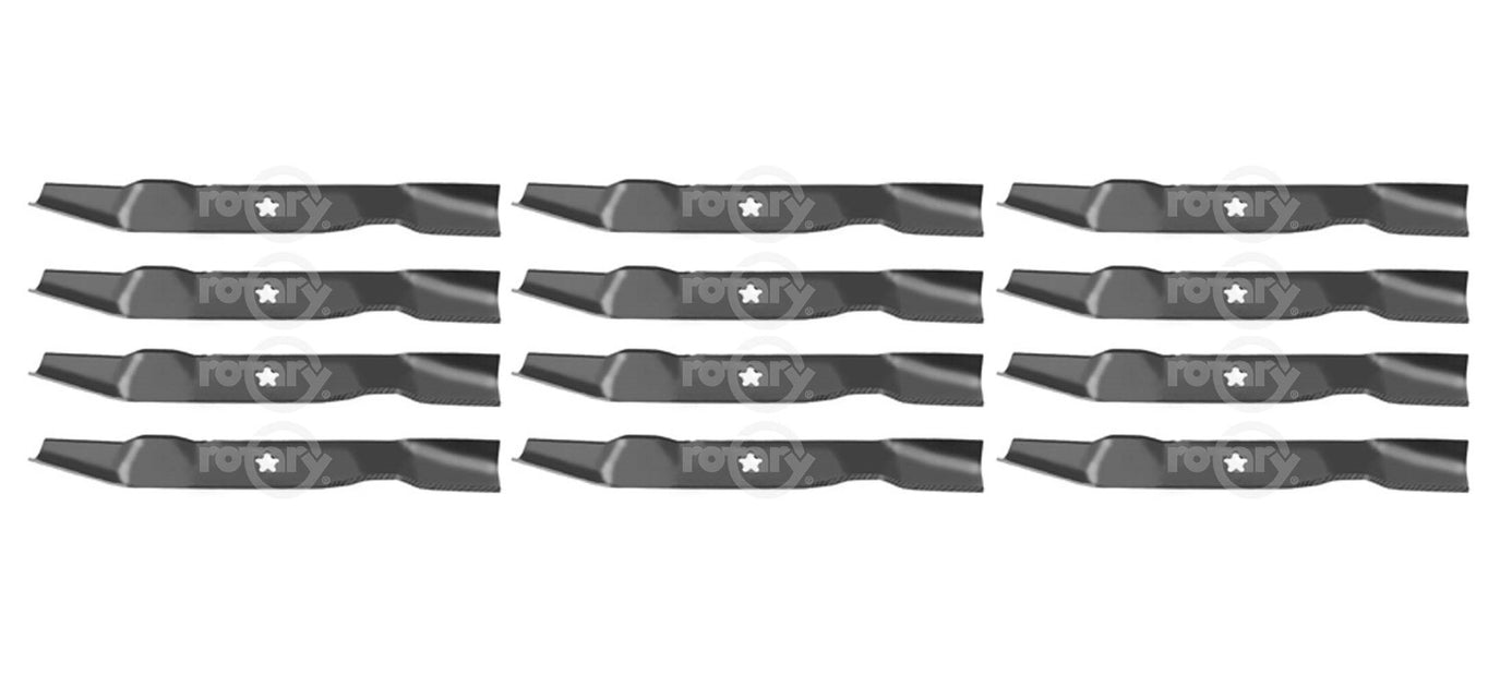 12 Pack Blades Fits AYP Roper Sears 139775