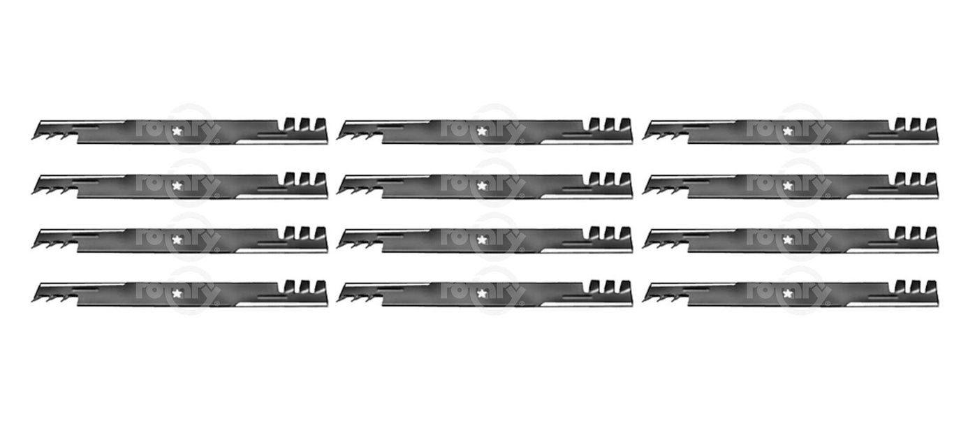 12 Pack Copperhead Mulching Blades Fits AYP Roper Sears 403107 532403107