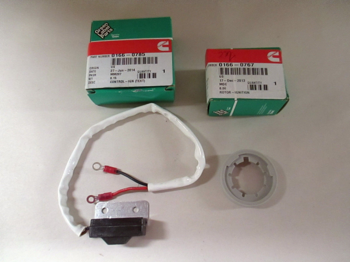 Genuine Onan 166-0785 & 166-0767 Ignition Control & Rotor Fits John Deere