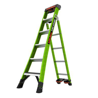 Little Giant LADDER 3 IN 1 KING KOMBO 2.0 - 150 kg Rated INDUSTRIAL F/GLASS - 13906-447