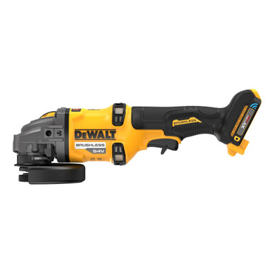 DeWALT 54V XR FLEXVOLT 125mm Angle Grinder with Side Handle Detect - DCG418SHDN-XJ