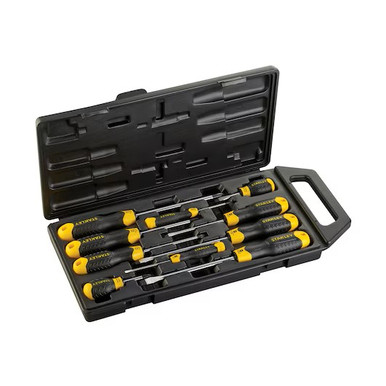 Stanley 10pce S/Driver Set C/W Bonus Precision - 65.005A