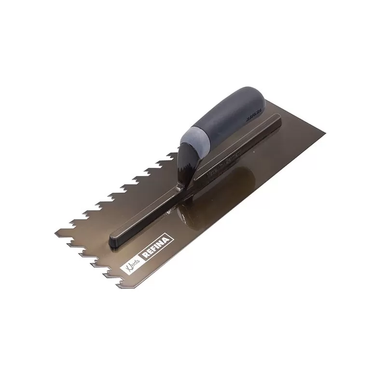 Refina NOTCHTILE Standard Trowel Right Handed H45 Notch Graphite Soft Grip 280x115 MM 10 MM - 2022810R