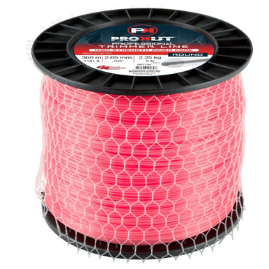 Prokut Round Pink Core Trimmer Line 2.65mm (.105”) x 360m(1181 ft) x 2.25kg (5lb) Spool Approx- BRT720