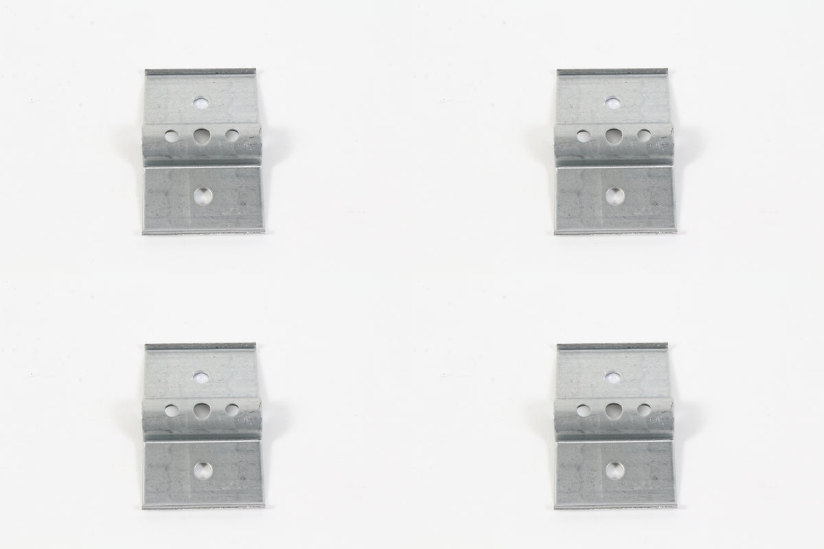 4 Pack Genuine Agri-Fab 23580 Double Clip Brush Retainer Fits Craftsman