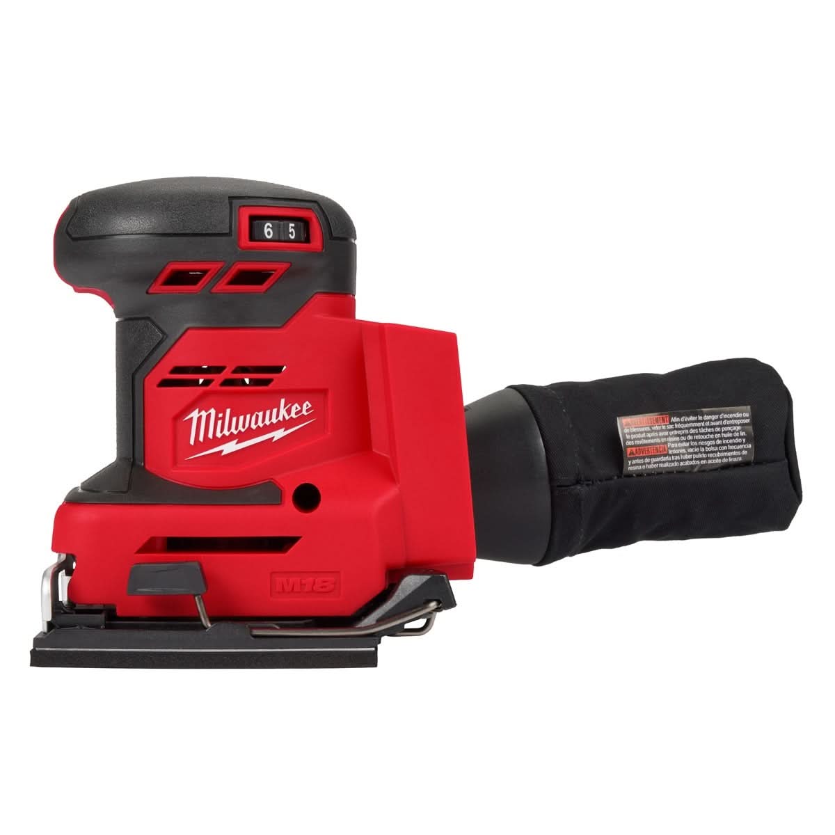 Milwaukee PROMOM18 1/4-Sheet Orbital Sander