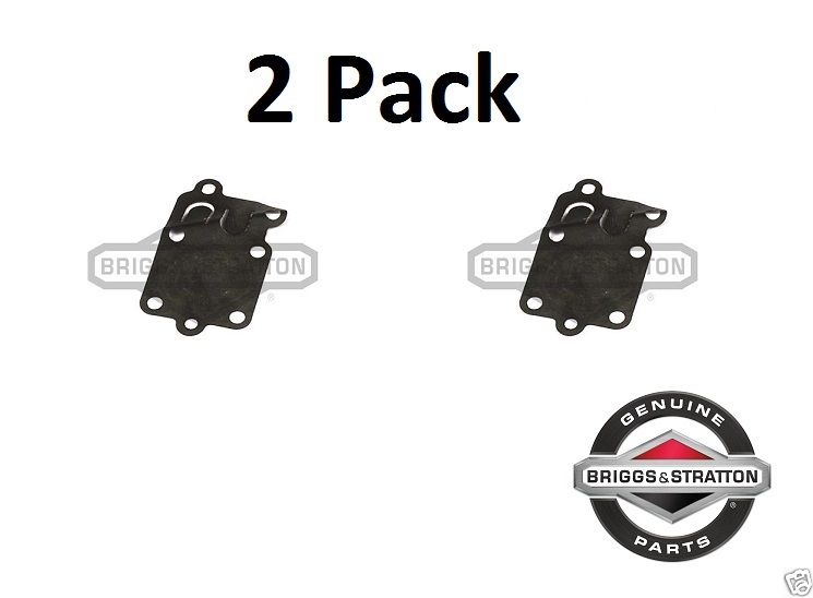 2 Pack Genuine Briggs & Stratton 272538 Carburetor Diaphragm OEM