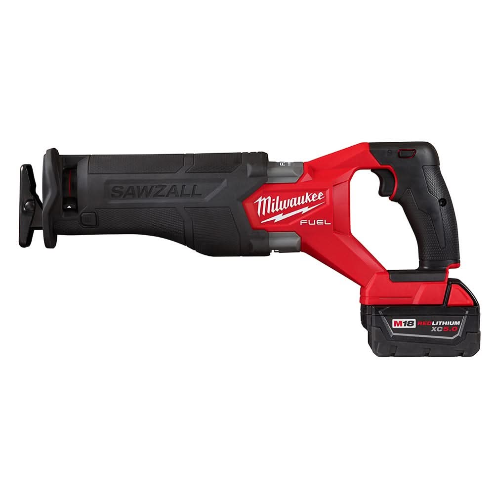 Milwaukee 2821-21 M18 FUEL SAWZALL Recip Saw, 5.0Ah Kit