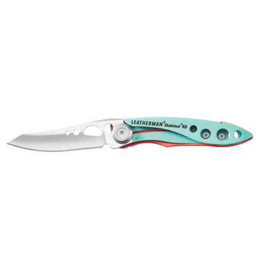 Leatherman Skeletool KB Folding Pocket Knife w/Clip 420HC S/S Blade - Paradise- YL833157