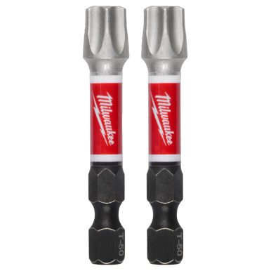 Milwaukee SHOCKWAVE™ Power Bit Torx T50 50mm (2") 2PK - 48326002