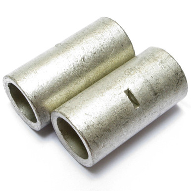 3/0 Gauge Non-Insulated Butt Connectors, 2 Piece