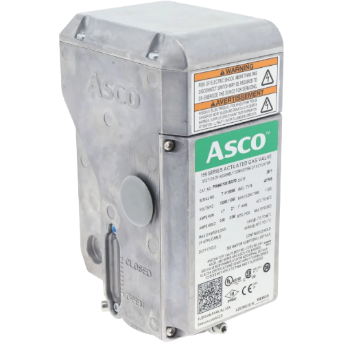 ASCO P159A110X1X03F0 120V Electric Actuator 14/26 Sec Proof of Closure