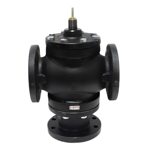 Belimo G7100 3-Way Flanged Globe Valve Assembly, Bronze Trim, 4″, Cv 190