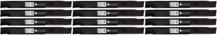 12 Pack Stens 315-254 Hi-Lift Blade Dixie Chopper 30227-72H