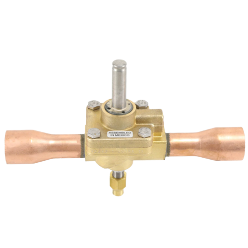 Copeland 1840001 1-1/8″ SWT Normally Closed Manual Stem Solenoid Valve Body Less Coil
