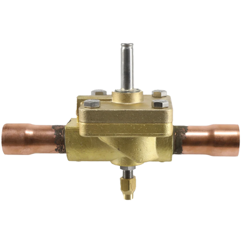 Copeland 1840028 1-1/8″ Sweat NC Solenoid Valve, Manual Stem, Coil Not Included