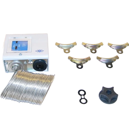 Copeland 097882 Freezestat Temperature Control, 40-68°F, SPDT, 20′ Capillary (TS1-C0P)