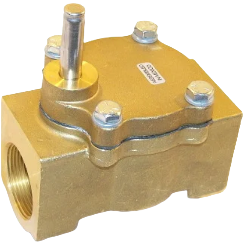 Copeland 038879 2-Way Normally Closed Solenoid Valve, 1-1/2″ NPT, 25.0 Cv, Brass