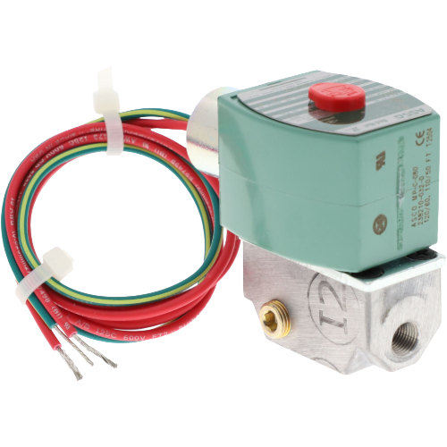 ASCO 8040H6 2-Way Normally Closed Solenoid Valve, 1/8″ NPT, 120VAC, Fuel Gas