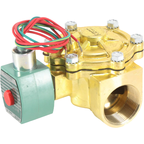 ASCO 8210G022-120VDC 1.5″ NC Solenoid Valve Air/Water 5-125 PSI 120VDC