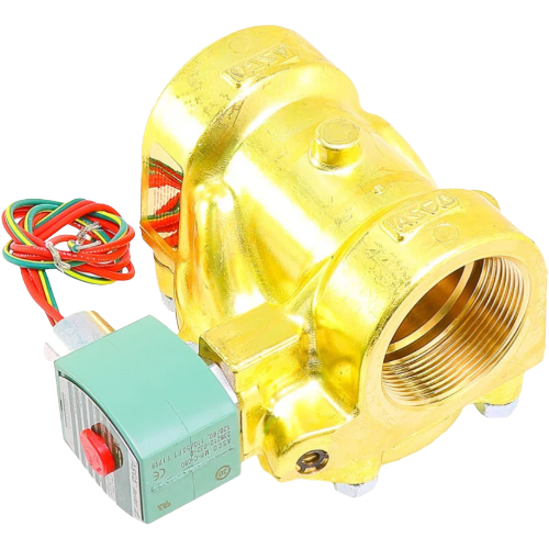 ASCO 8210G100 2-Way Normally Closed Solenoid Valve, 2″ NPT, 120VAC, Brass