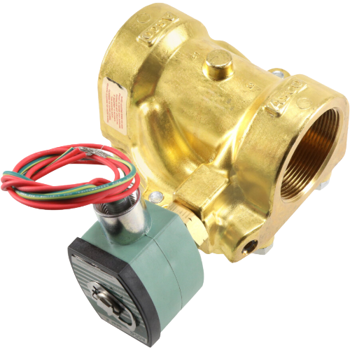 ASCO 8210G103LF 2″ Normally Open Lead-Free Solenoid Valve 120VAC Air/Water