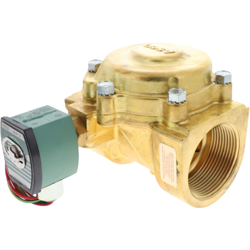 ASCO 8210G104 2-Way Normally Open Solenoid Valve, 2-1/2″ NPT, 120VAC