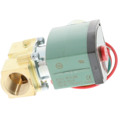 ASCO 8210G202 2-Way N/C Solenoid Valve, 1/2″ NPT, 120VAC, 3 Cv, 5-150 PSI