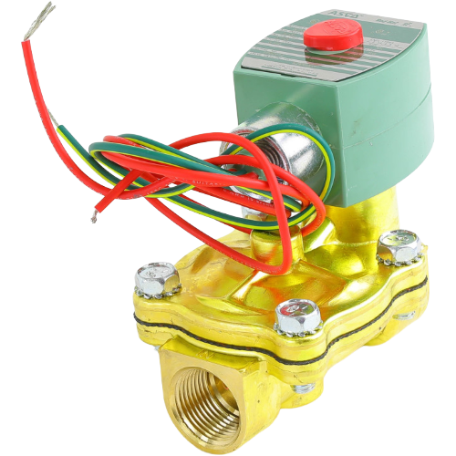 ASCO 8210G3-120VDC 2-Way NC Solenoid Valve 3/4″ NPT 120VDC Brass NEMA 4X