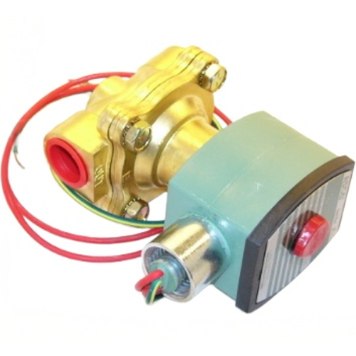 ASCO 8210G34-24VDC 2-Way Normally Open Solenoid Valve, 1/2″ NPT, 24VDC