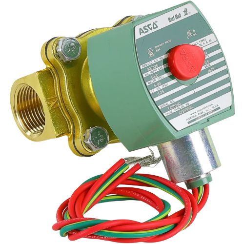 ASCO 8210G9-24VDC 2-Way Normally Closed Solenoid Valve, 3/4″ NPT, 24VDC