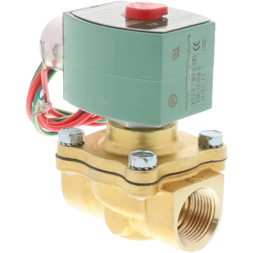 ASCO 8210G95-24VDC 2-Way Normally Closed Solenoid Valve, 3/4″ NPT, 24VDC