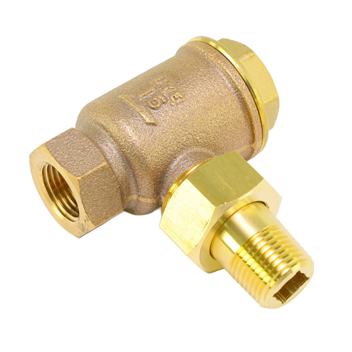 Armstrong International D23324 1/2″ Angle Pattern TS-2 Radiator Trap, Bronze, 50 PSI