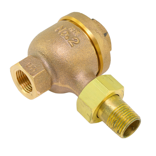 Armstrong International D25932 1/2″ Angle Pattern TS-3 Radiator Trap, Bronze Body, 65 PSI